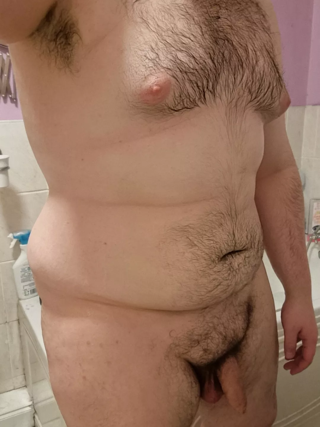 Showered and ready for the day, someone join me next time