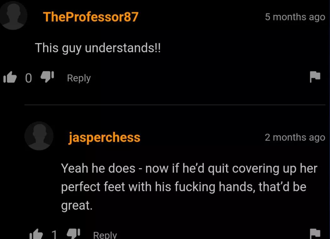 Thinking I can enjoy a video in the right way without going to comments but can't help it