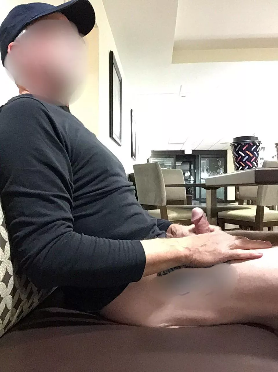 This one was nerve racking, people in the room, pants around my ankles