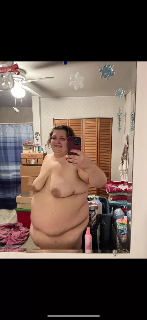 Waddling out of the shower 🐷