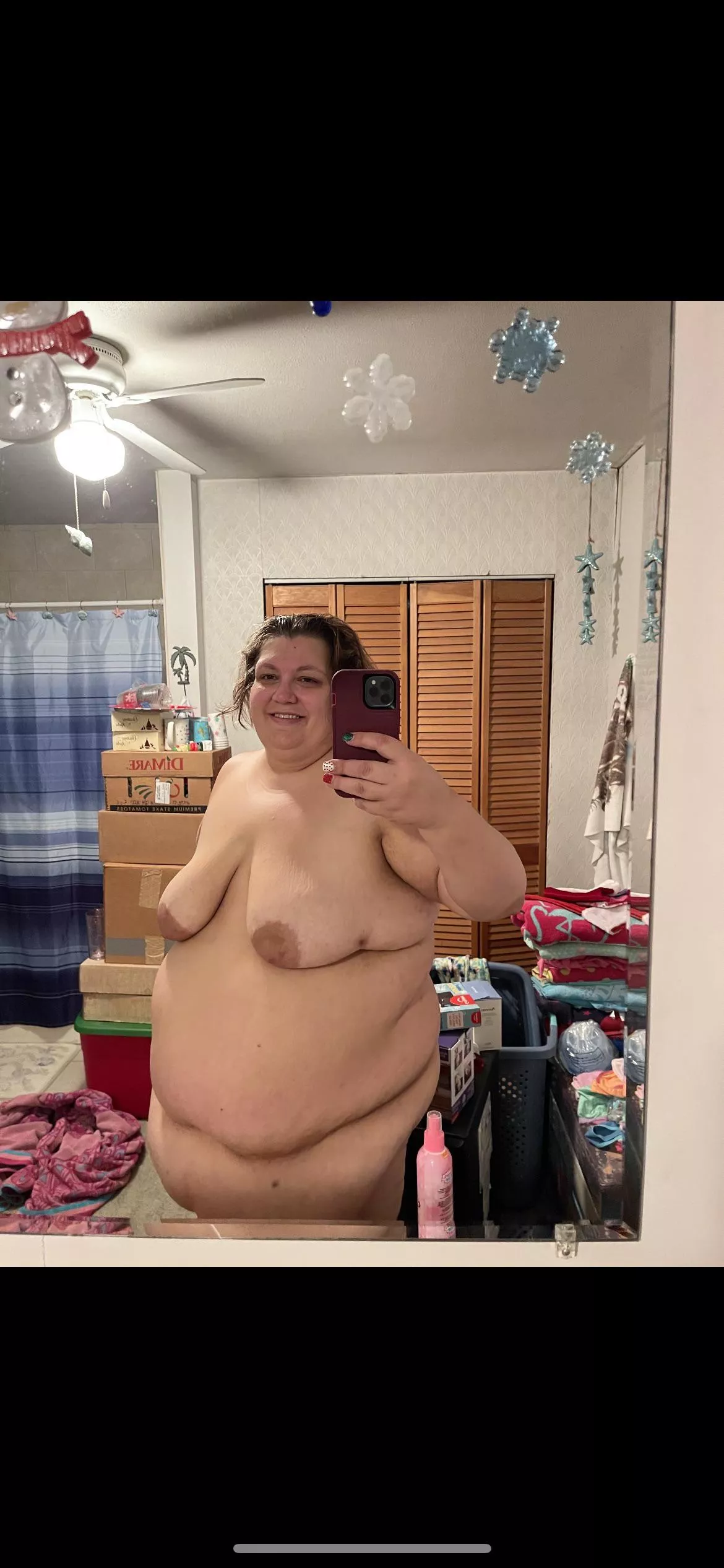 Waddling out of the shower 🐷