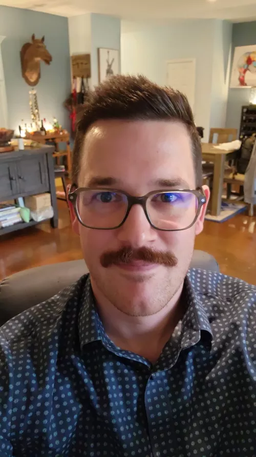 What are your thoughts on the mustache 🤔