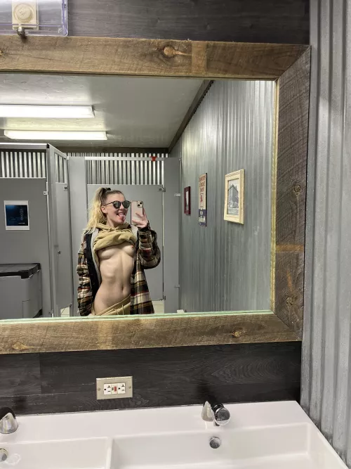 Where’s the riskiest place you’ve fucked?