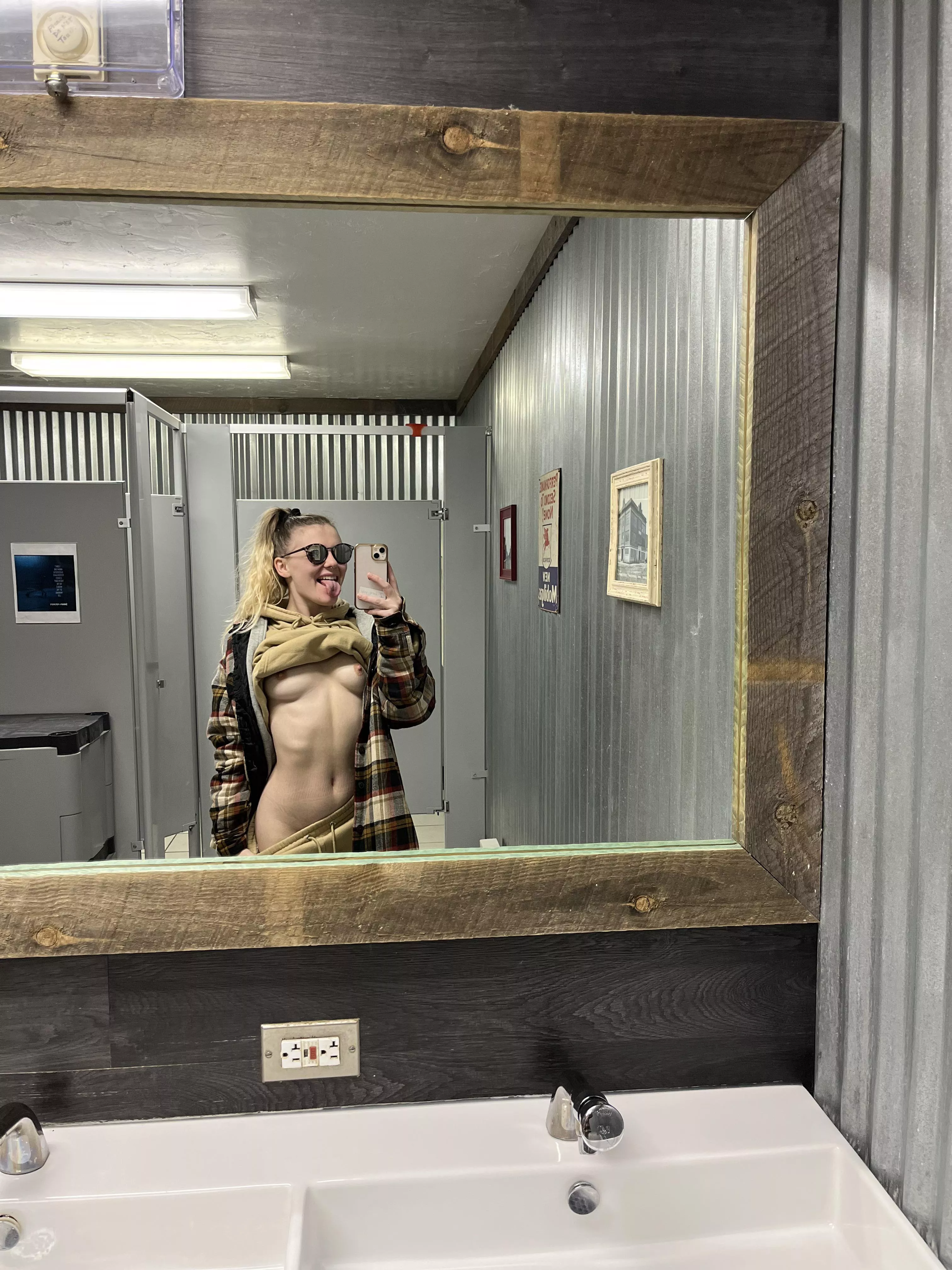 Where’s the riskiest place you’ve fucked?