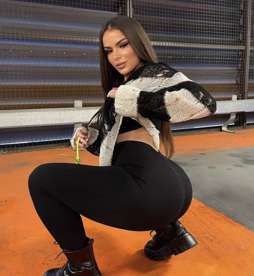 Would you let her squat on you?
