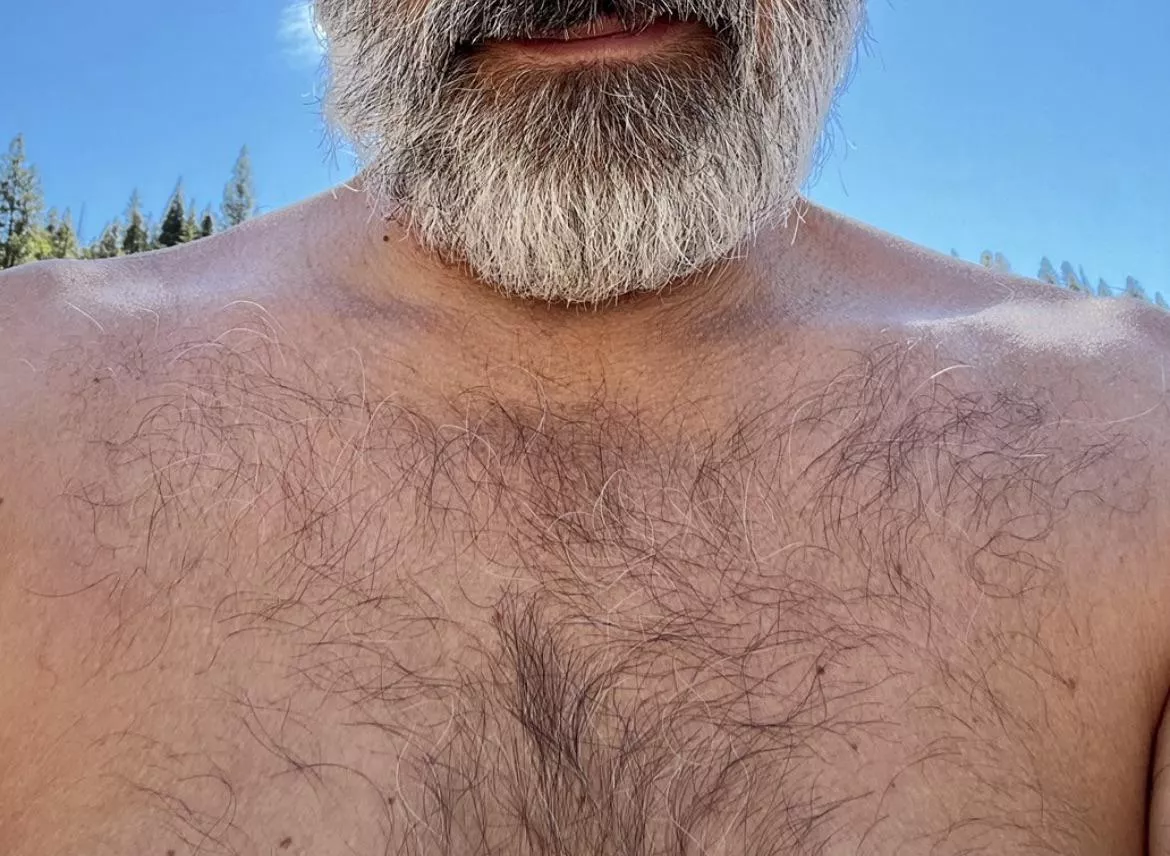 (57) I’m embracing my silver beard these days.