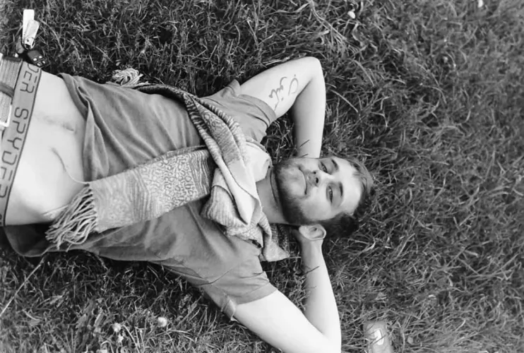 Back in my younger days living on the farm.