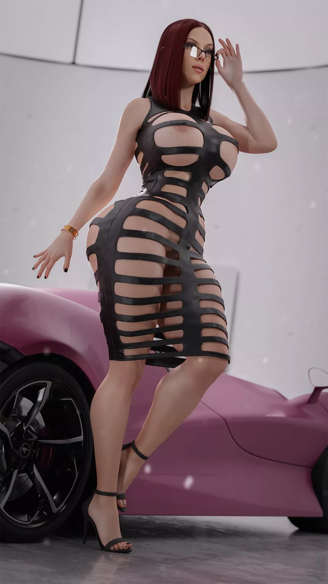 Black Widow Car Model (BabaYaga0F) [Marvel]