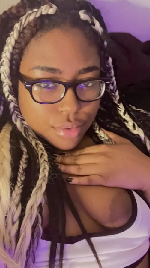 cheeky little nip slip😋