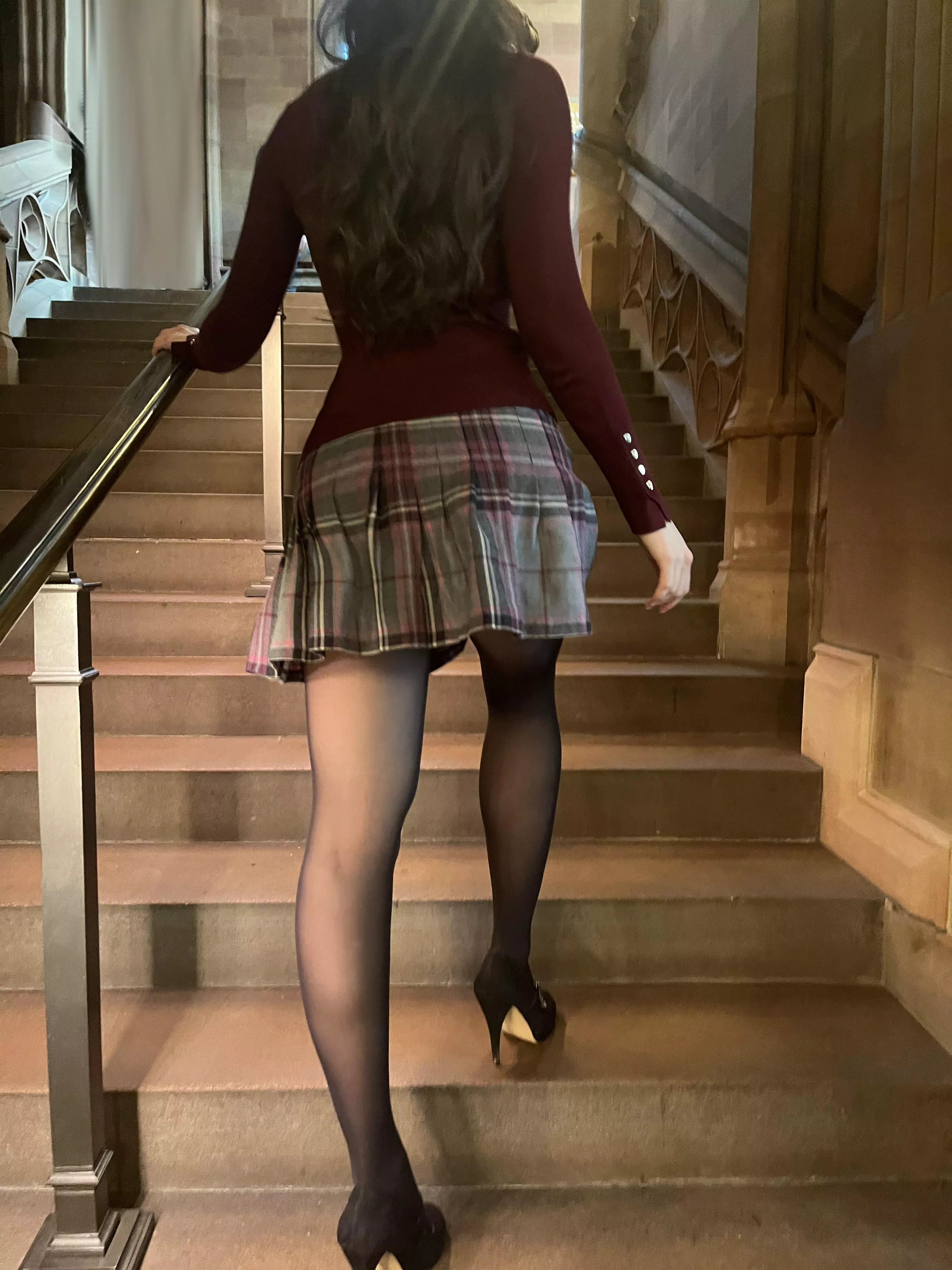 Cute skirt and tights set