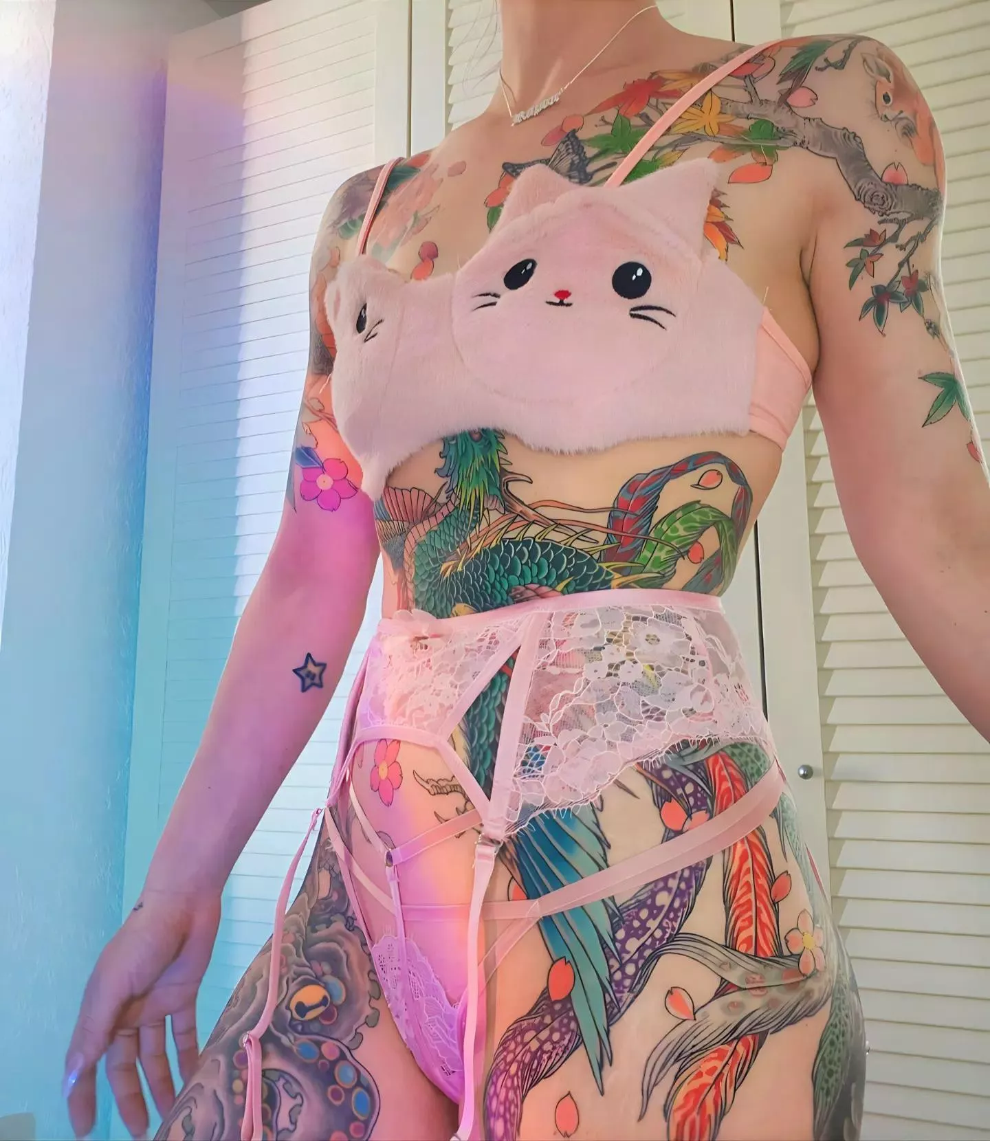 Do you like my lingerie ? 😹