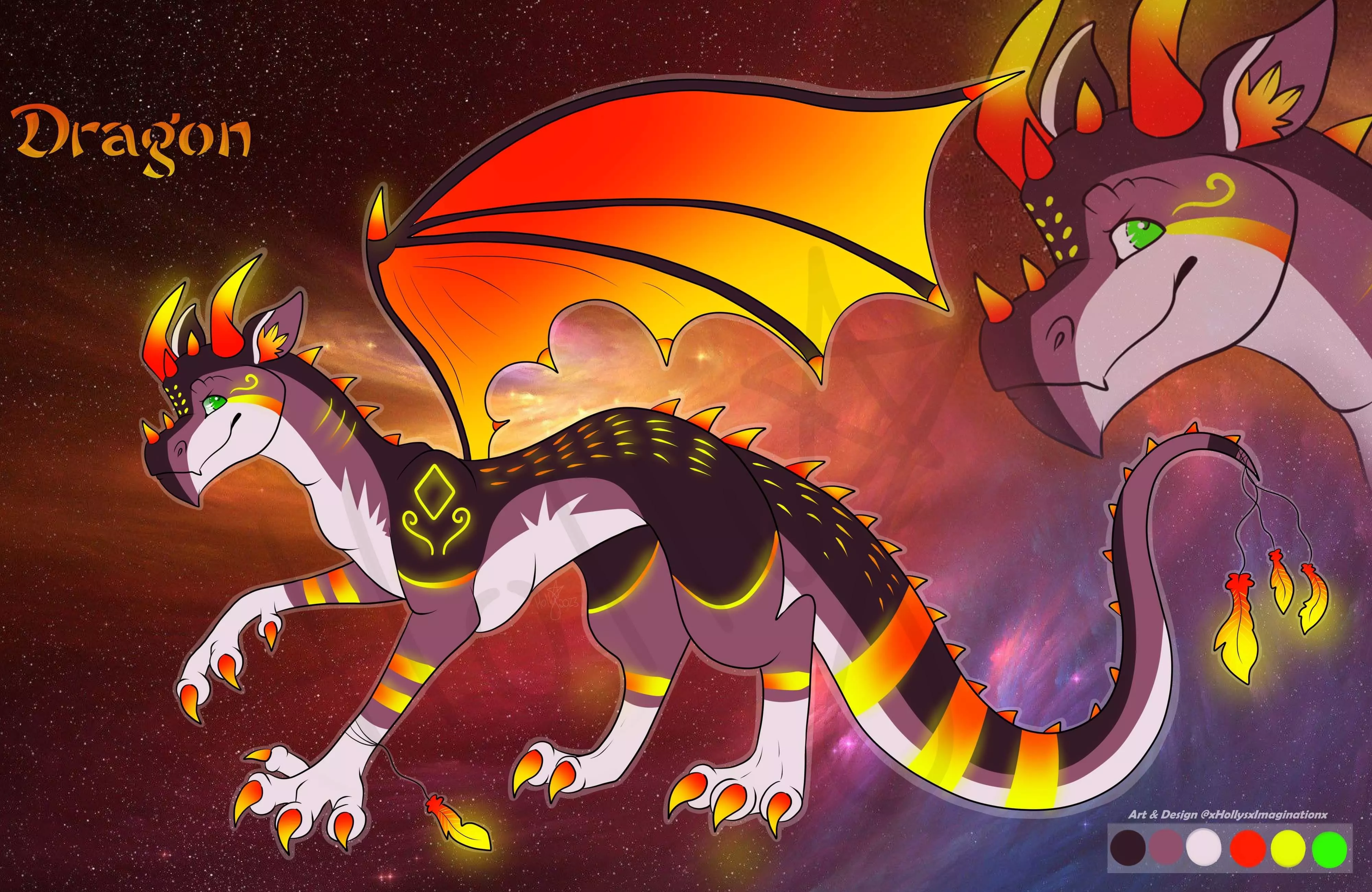 Dragon design ✨ £30 ✨