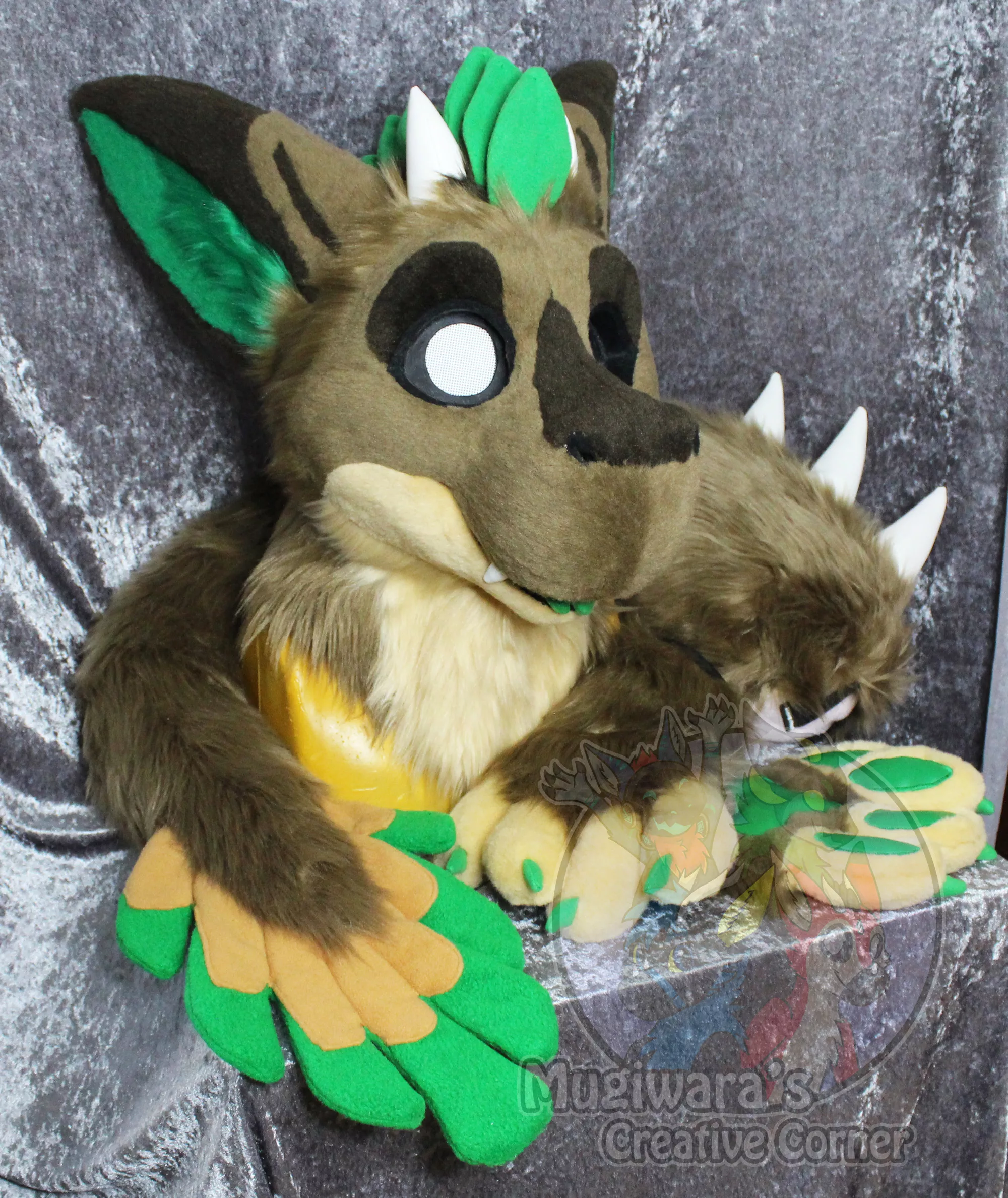 Dutch angel dragon fursuit - premade made for sale
