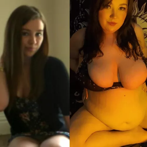 Fat placement is a beautiful thing 😌