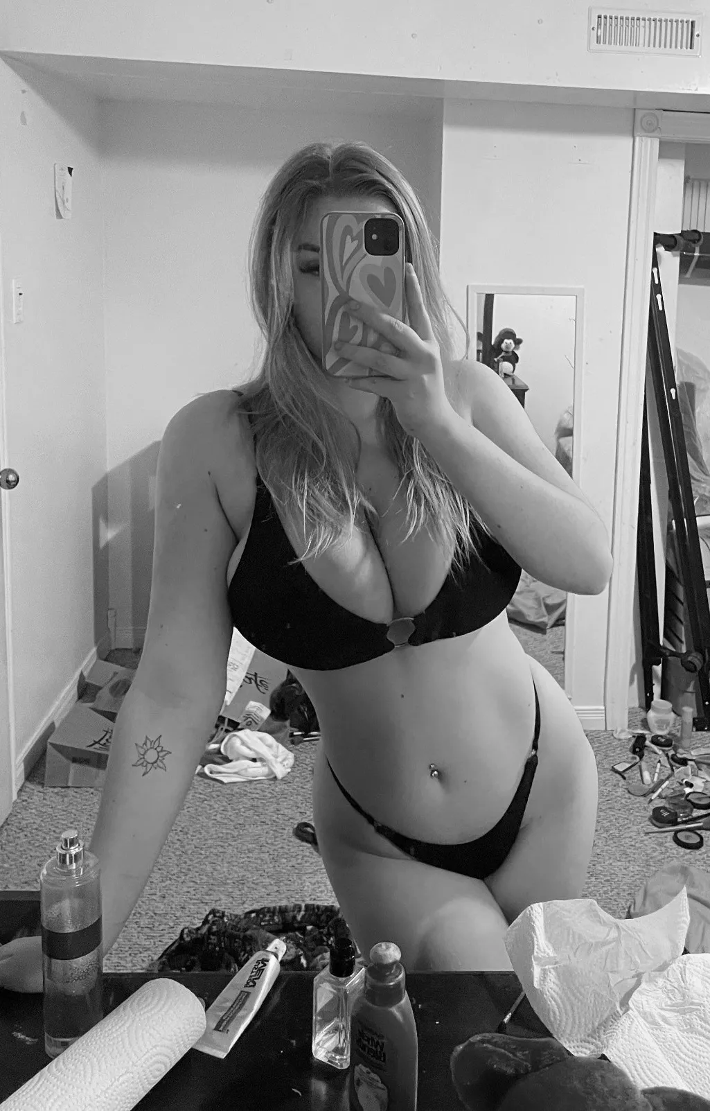 Filling it out in black and white