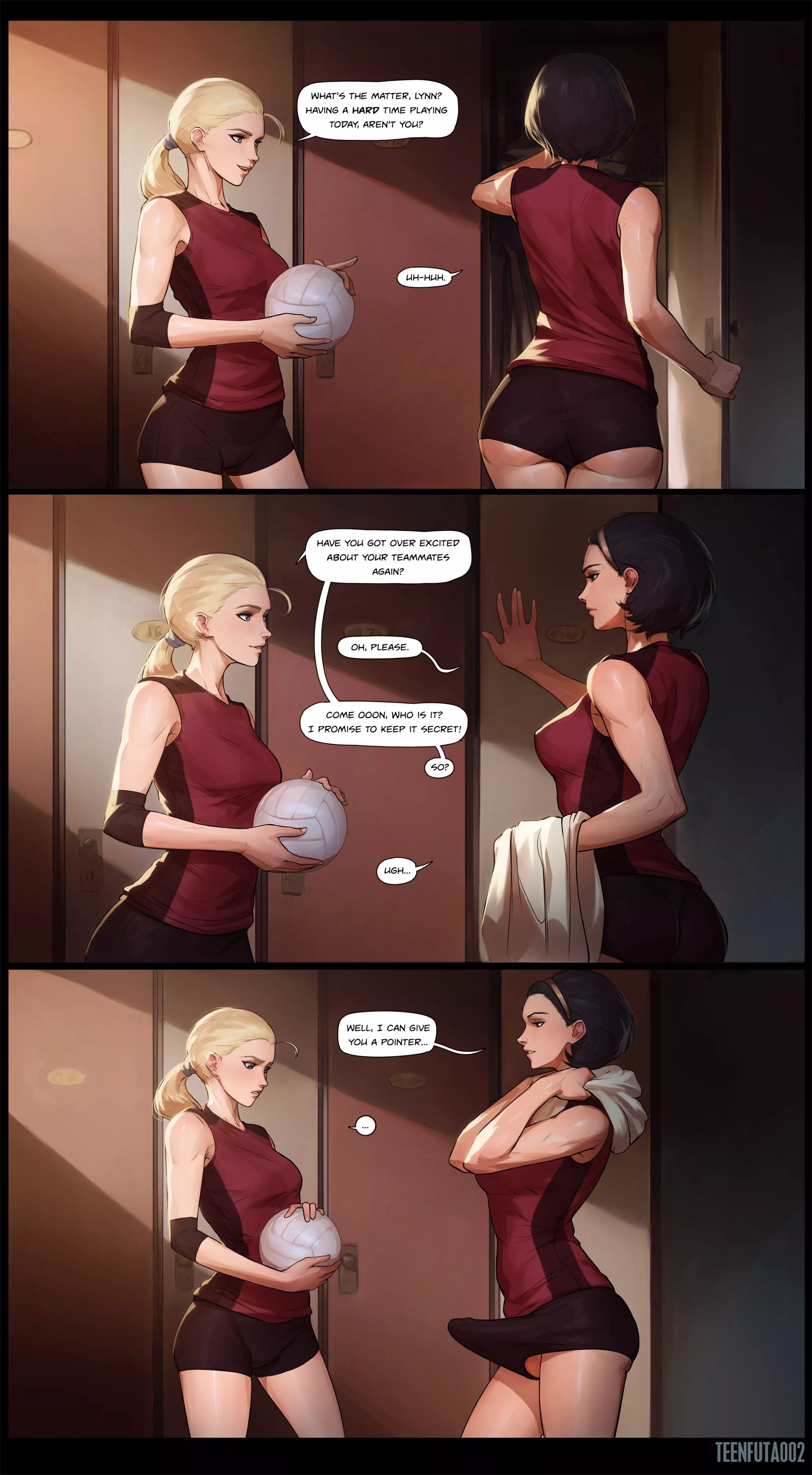 Giving a teammate a pointer