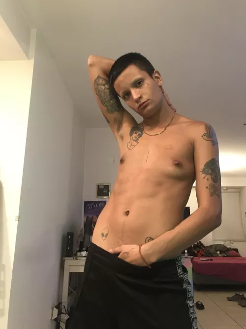 here your dinner, you put the dessert