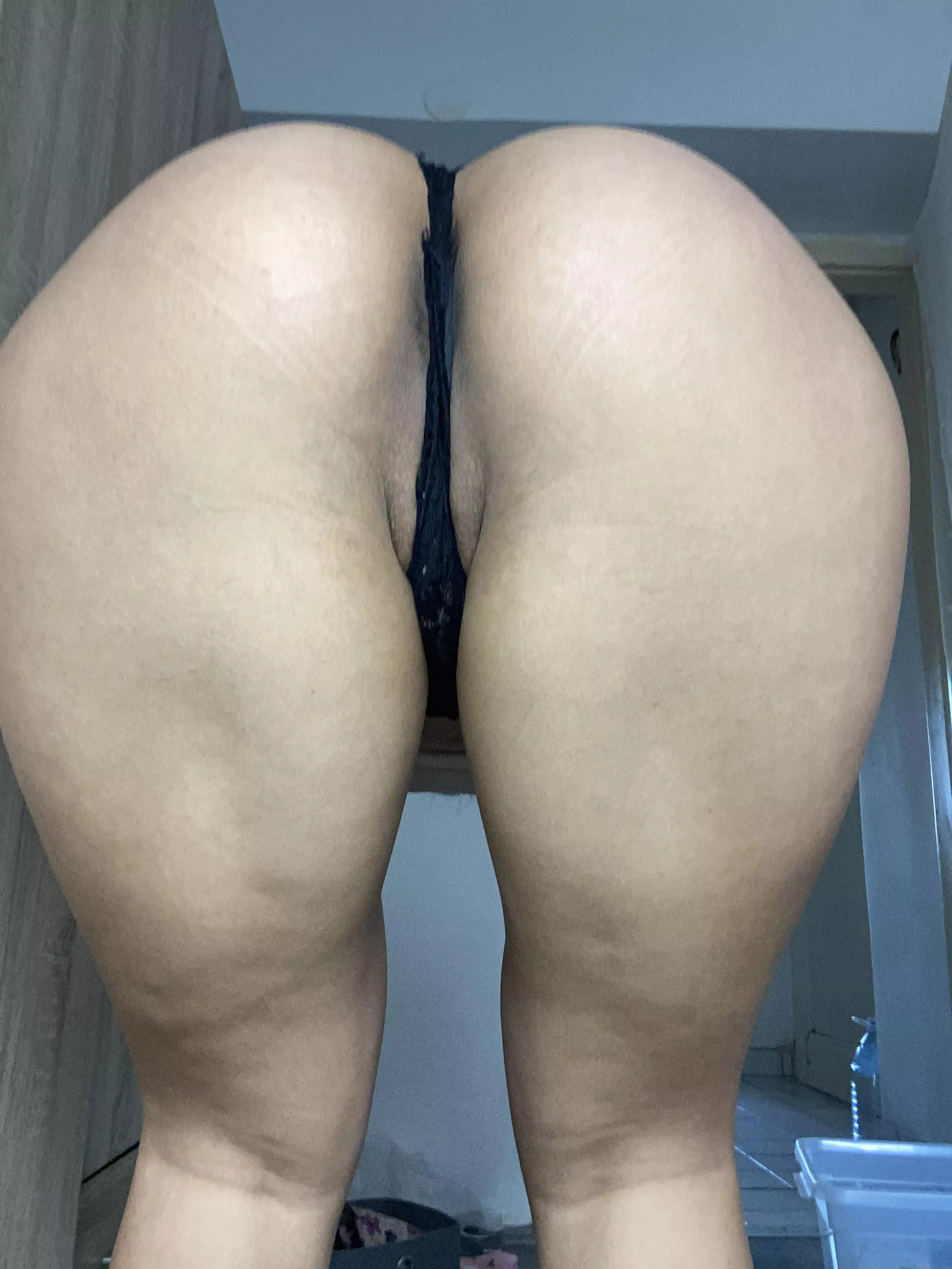 I think my thong is too small for this ass