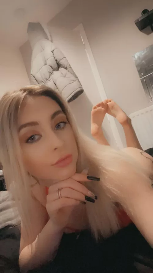 I want you to worship the ground my feet touch [domme]