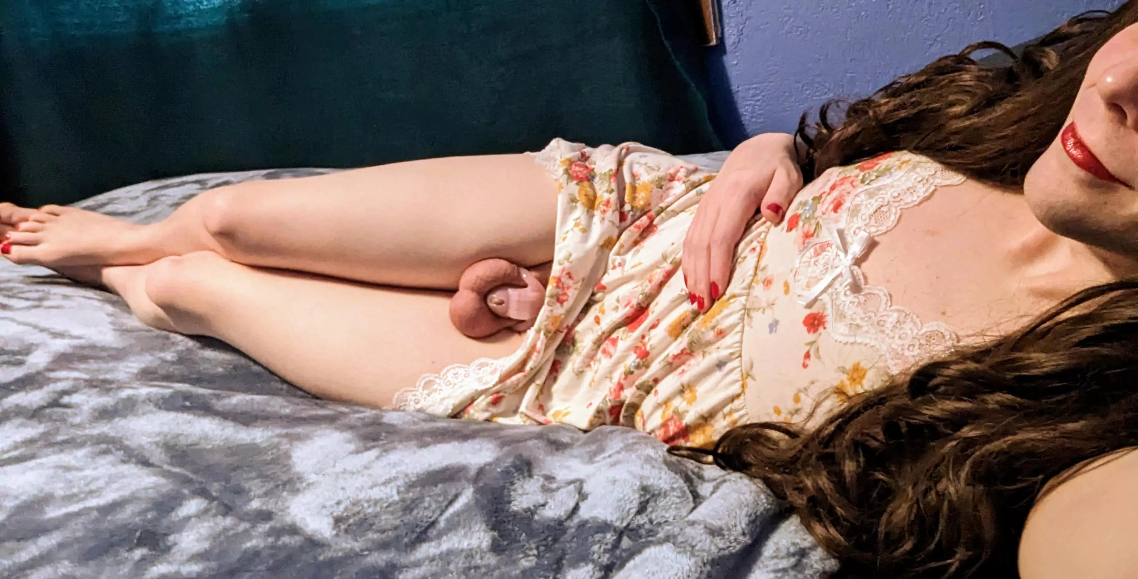 I wish you were in bed with me Daddy 🥺