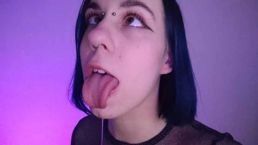 Is my saliva looking tasty? [OC]