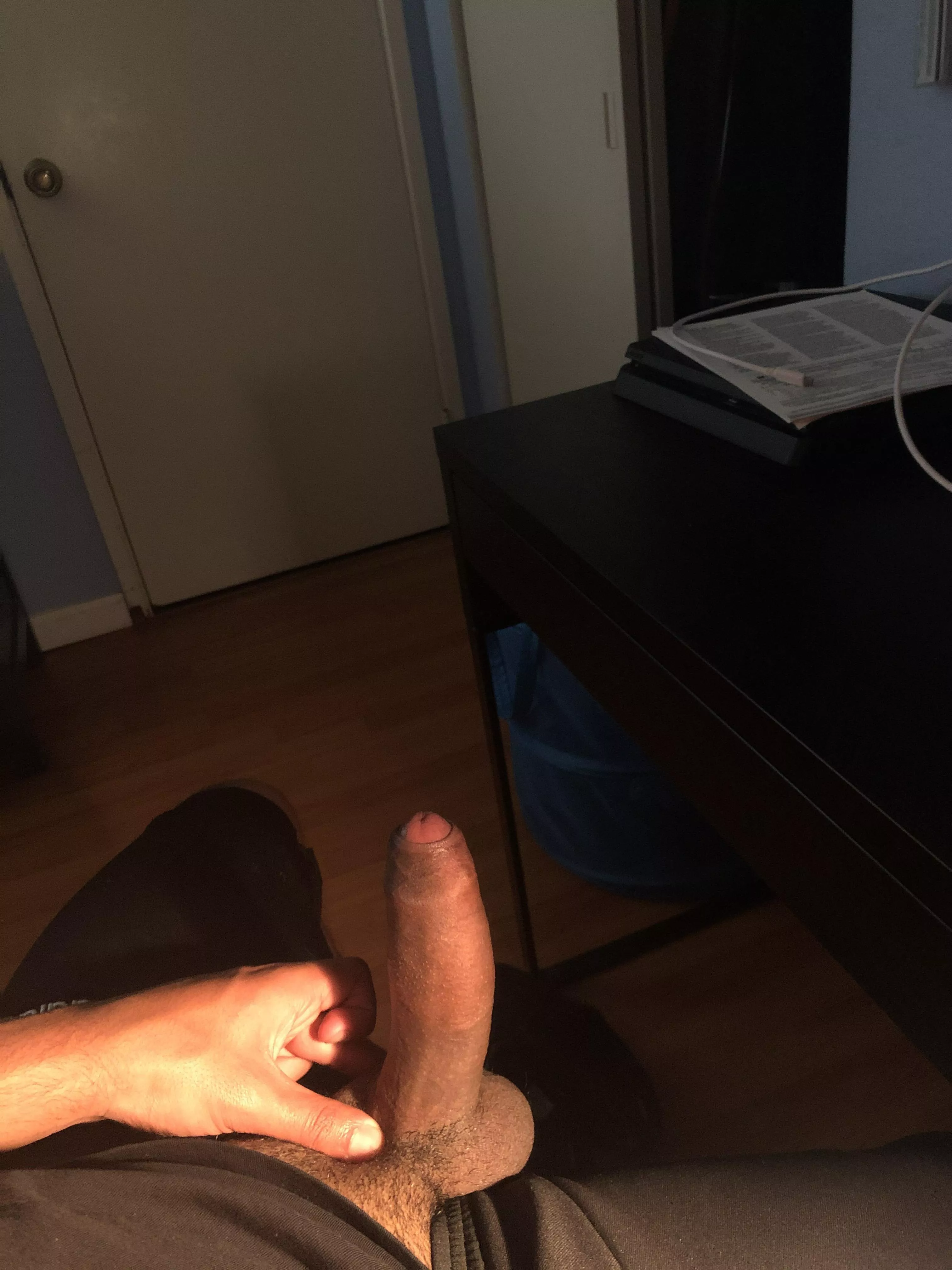 Just a Peruvian guy sharing his uncut cock