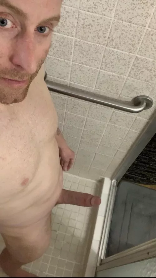 (M) Any of you ladies want to join me for my post workout shower. Shoot me a message