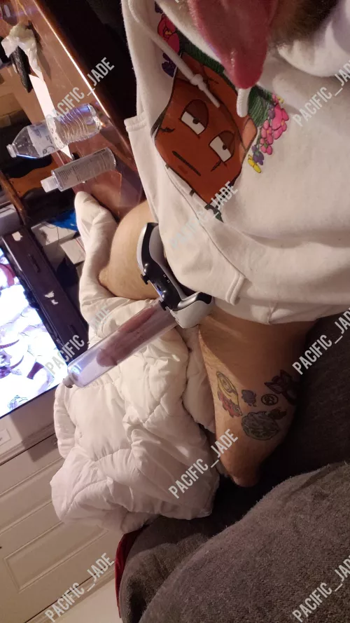 my cock is so full and thicc after pumping
