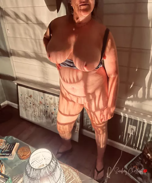 Naked in the shadow patterns {59}