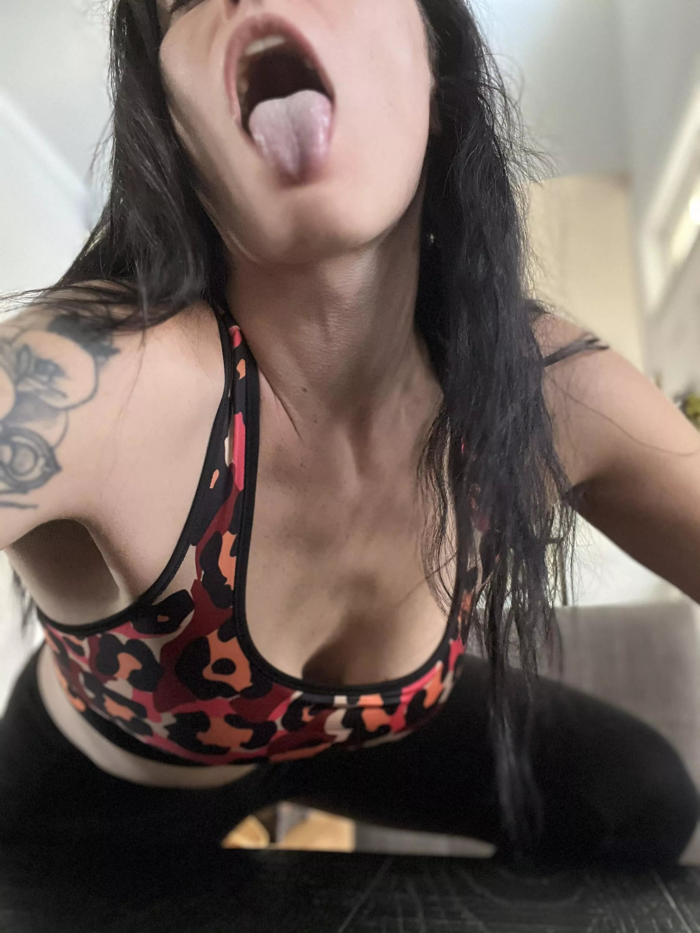 On my knees begging for it💦