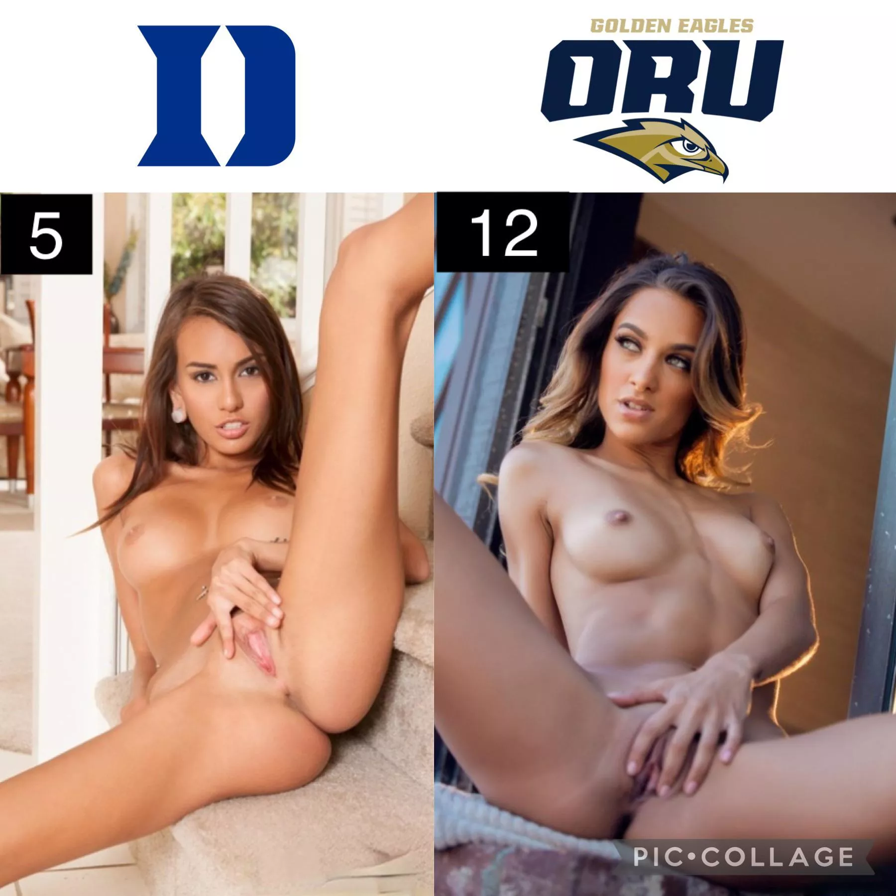 Pornstar March Madness: Round of 64 [Janice Griffith] vs [Uma Jolie]