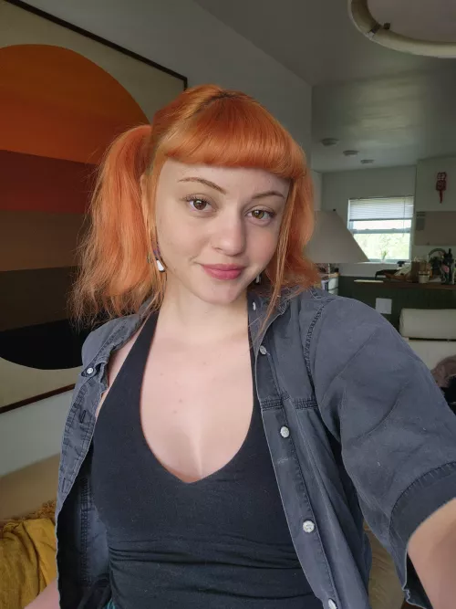 Pull on my pigtails pls