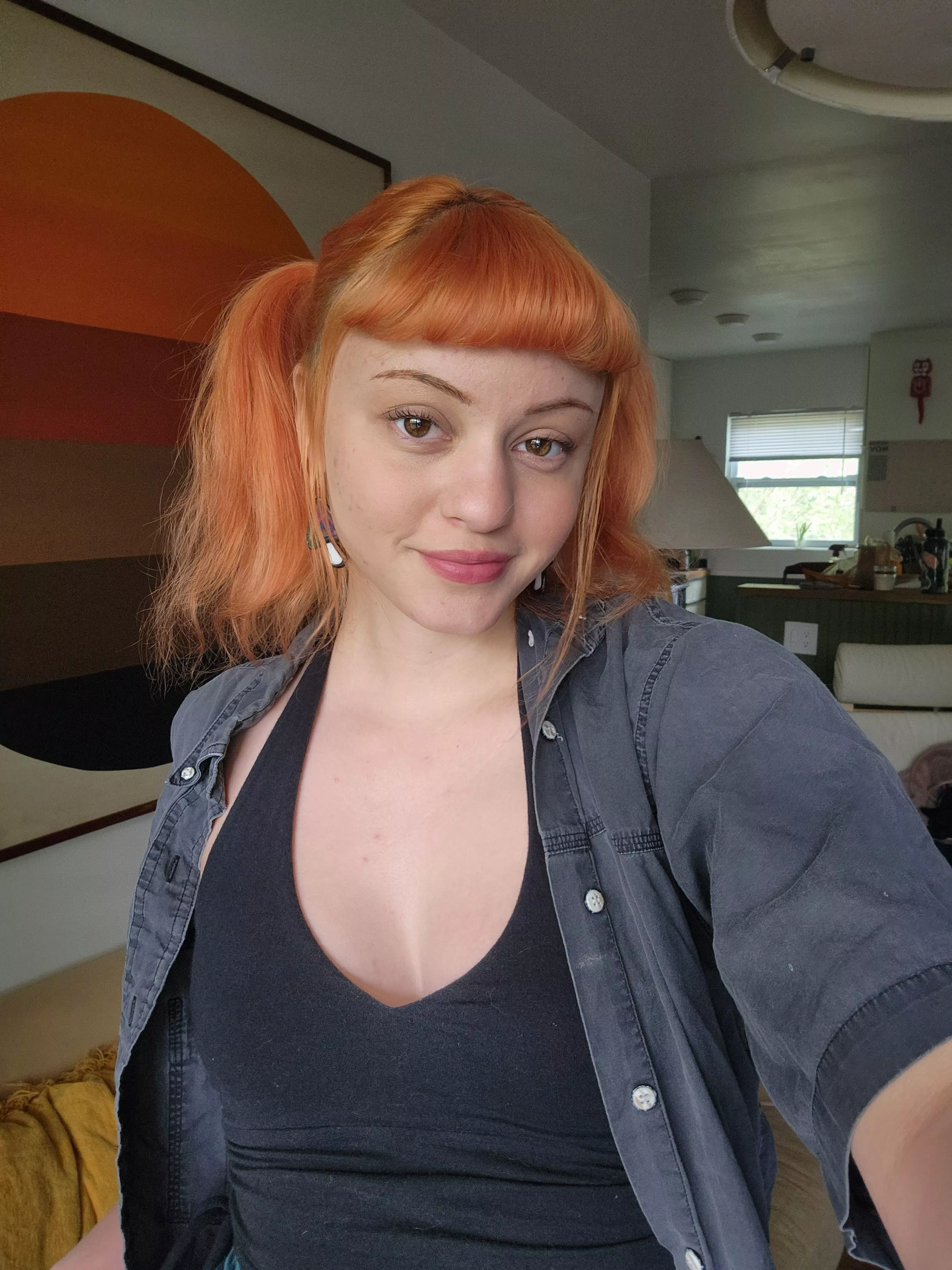 Pull on my pigtails pls