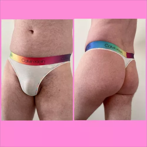 Rainbow CK thong
