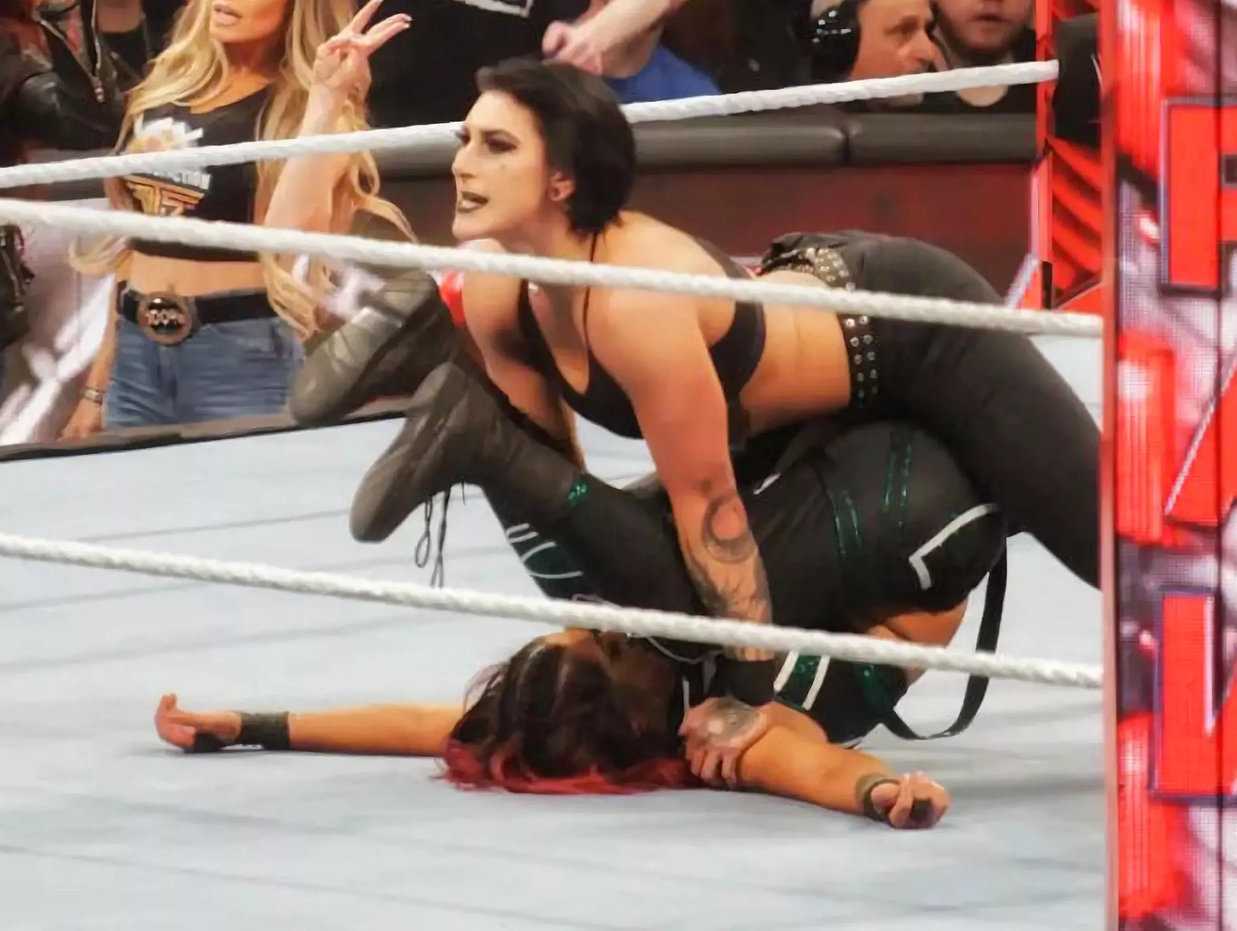 Rhea Ripley and Bayley