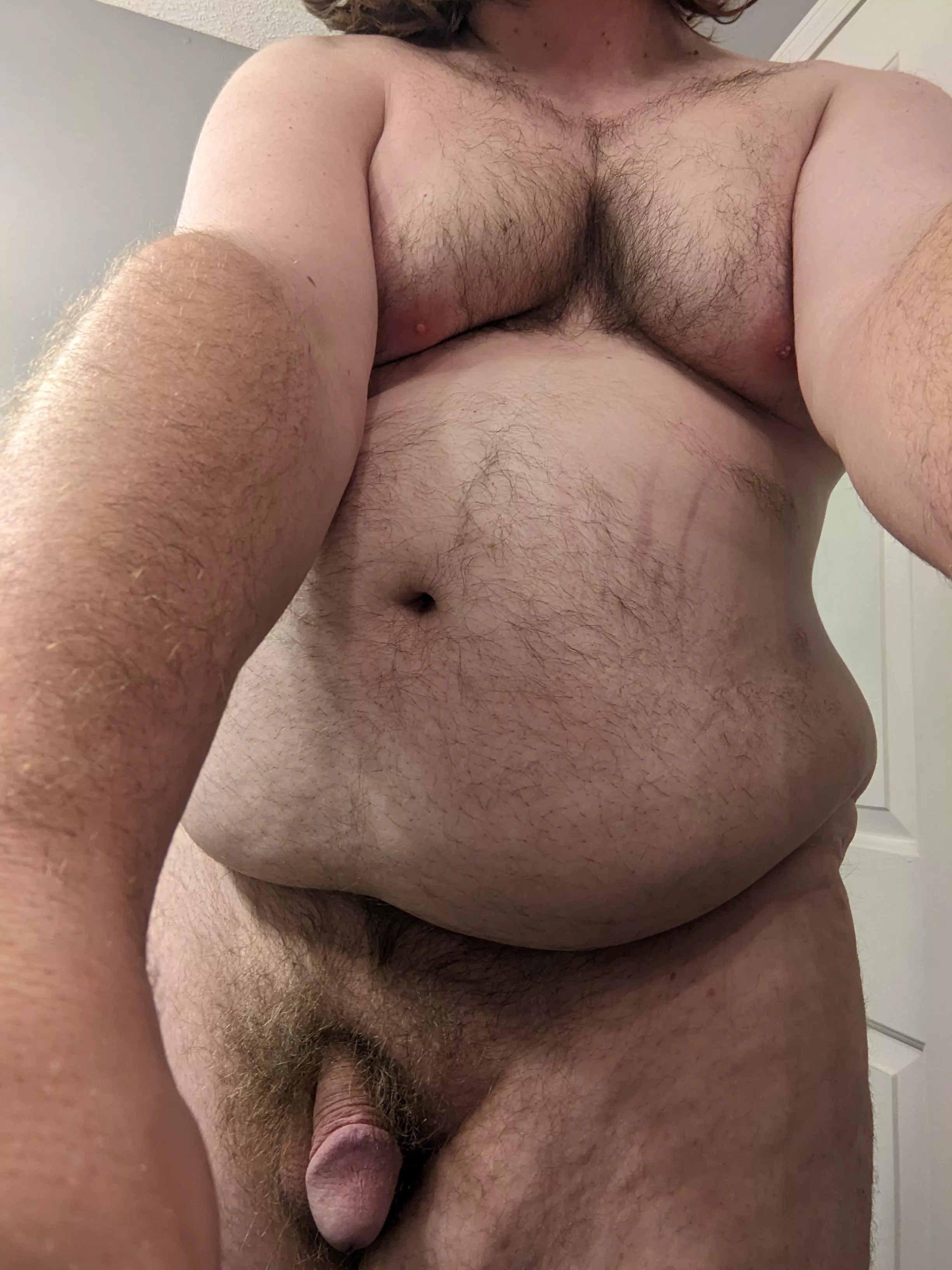 Saw My Fat Belly in the Mirror and Just Had to Take a Pic