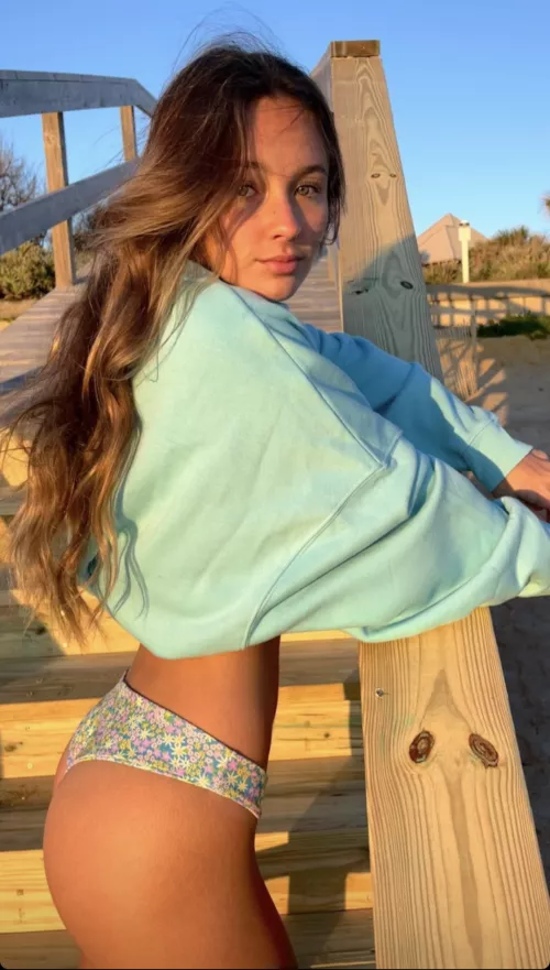 She's a philosophy major on a golf scholarship