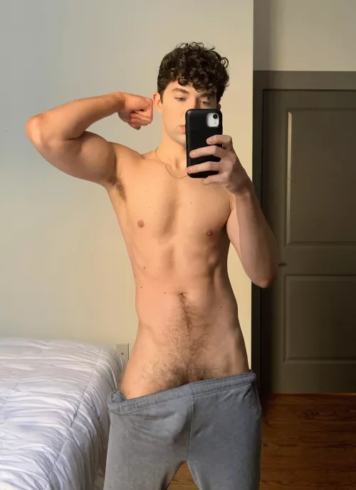 Sniff my sweaty jock pits after a long day