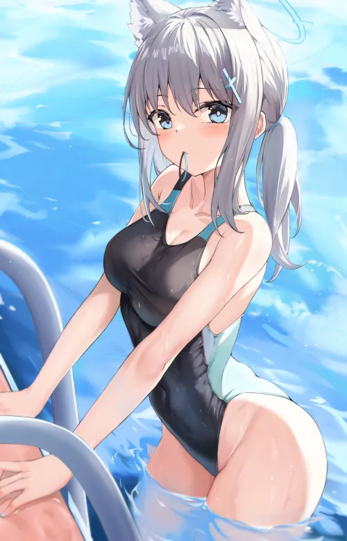 Swimsuit Shiroko
