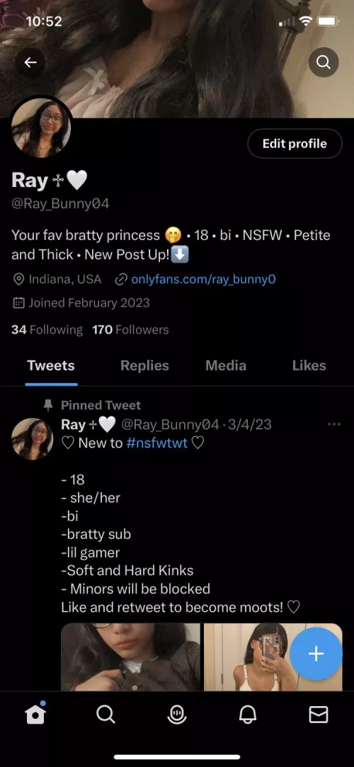 This is my Twitter :) I need some moots!