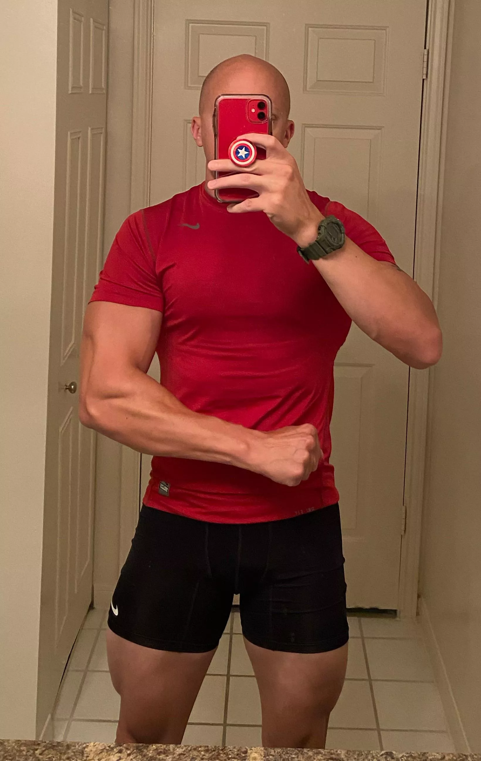 Tightest shirt to go with tightest underwear!