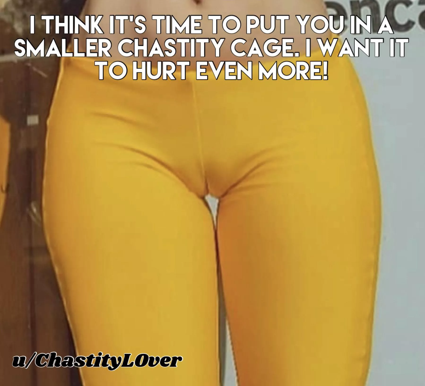 Time for a smaller cage.