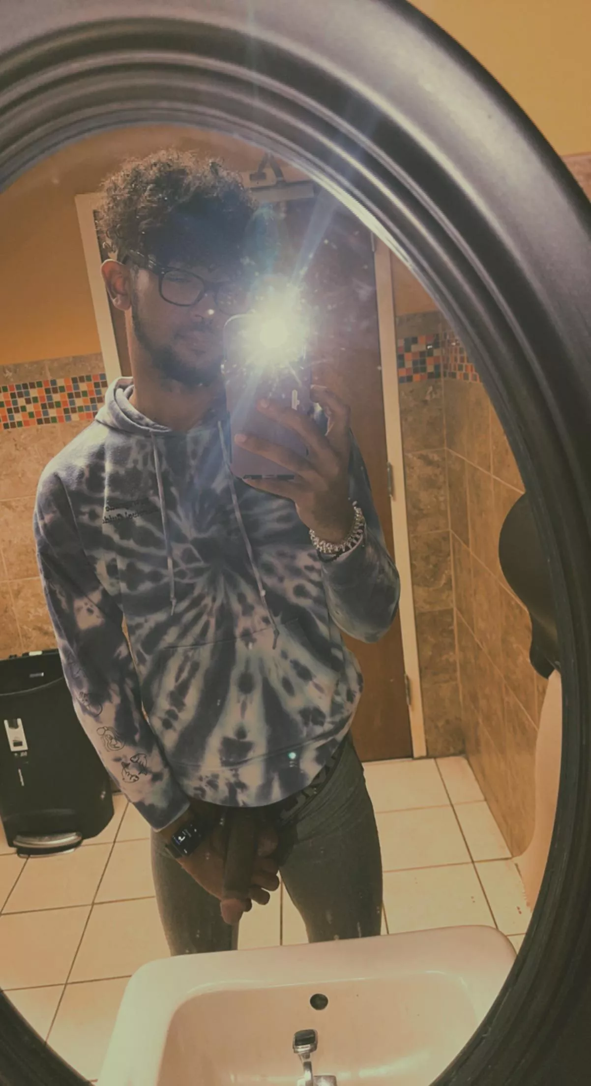 too bad no one walked in 😈