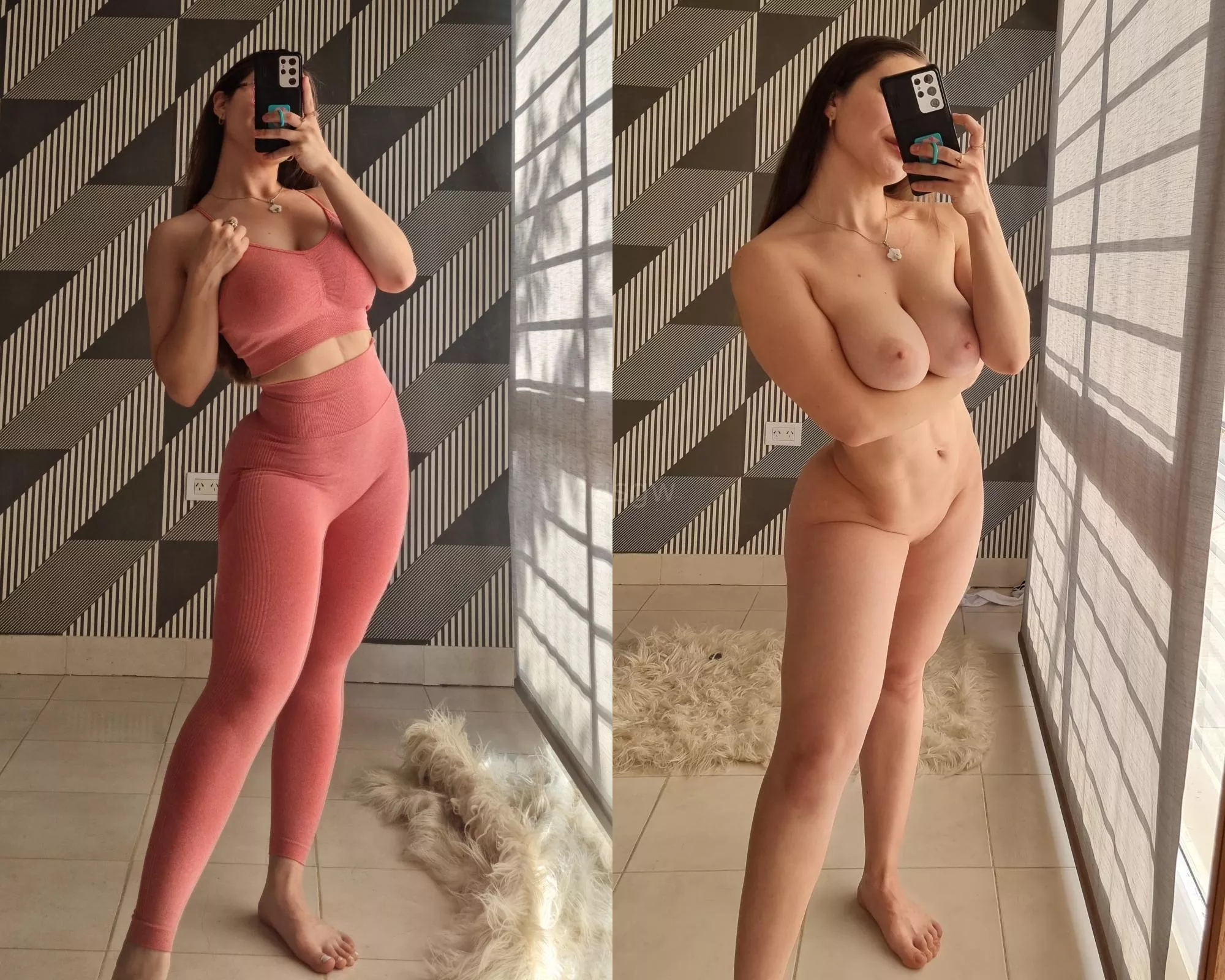 What the guys at the gym don’t get to see..