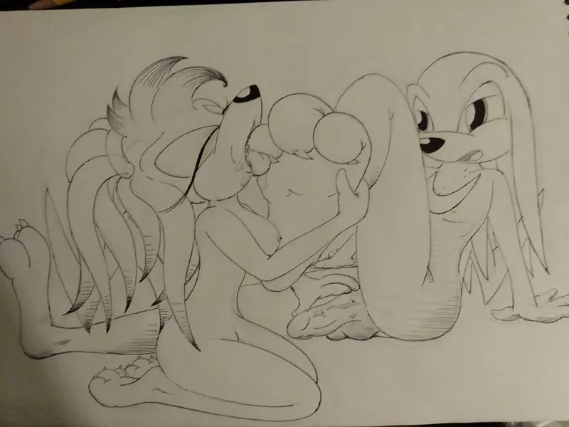 Worship of my master (art: me)