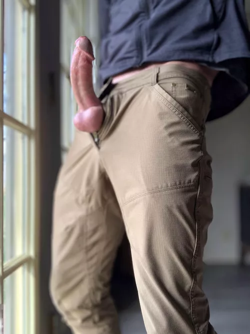 You walk in on me in the break room