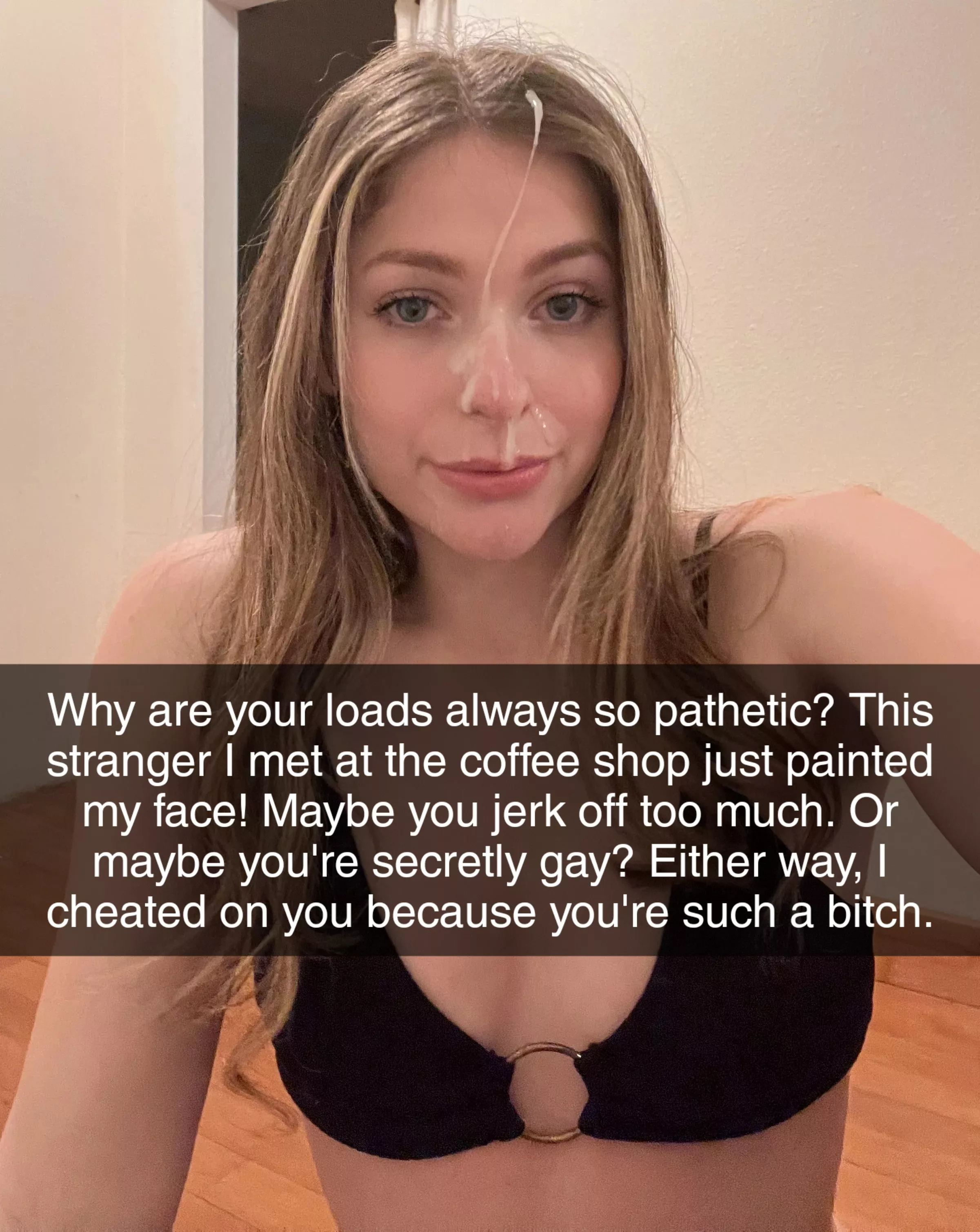 Your wife has been sending you these types of messages throughout the month and it's starting to turn you on