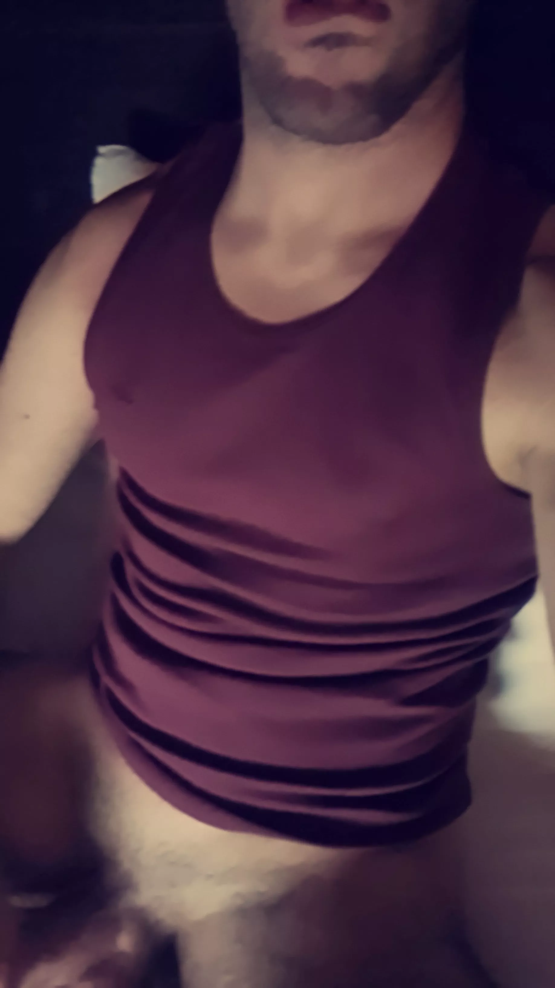 34 hmu with Red/purple snap and asl