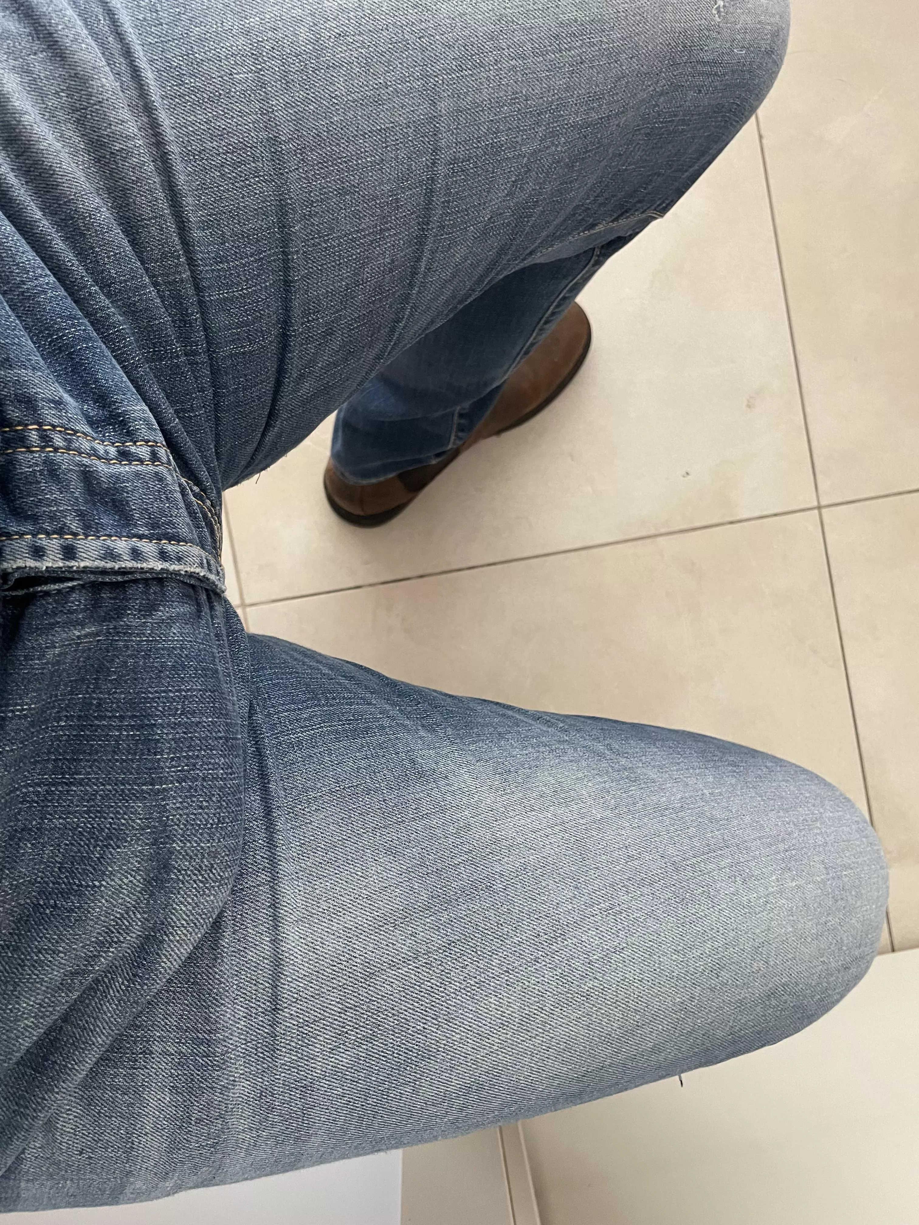 All alone in my office with a boner what can I do?