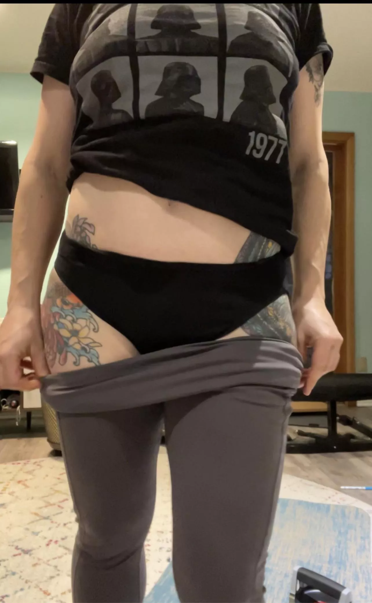 Black on grey. Good combo?